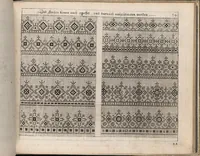 Picture 11 of 17 from Newes Modelbuch in Kupffer gemacht, darinen aller hand Arth newer Model von dun, mittel vnd dick aussgeschnidener Arbeit auch andern kunstlichen Neh werck zu gebrauchen. (1604), leaf 47