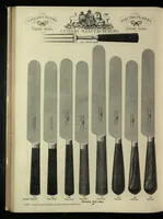 An illustration from Illustrated pattern-book of silver goods, electro-silver plated goods and cutlery : also of japanned goods, bronze and ormolu goods, ironmongery, lamps, etc. (1889)