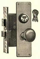 Picture 3 of 18 from Builder's hardware : fine locks, artistic designs, in door and window trimmings. (1903), leaf 84