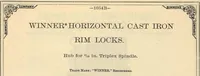 An illustration from Builder's hardware: fine locks, artistic designs in door and window trimmings. (1903)