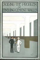 Picture 1 of 5 from Solving the problem of finishing cement walls. (1915), leaf 0