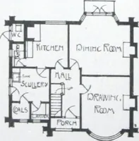 Picture 1 of 108 from Some small houses : illustrated with frontispiece in colour and 90 reproductions ... (1908), leaf 11