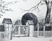An illustration from Some small houses : illustrated with frontispiece in colour and 90 reproductions ... (1908)