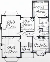 Picture 23 of 108 from Some small houses : illustrated with frontispiece in colour and 90 reproductions ... (1908), leaf 46