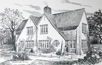 Picture 54 of 108 from Some small houses : illustrated with frontispiece in colour and 90 reproductions ... (1908), leaf 63