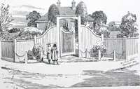 An illustration from Some small houses : illustrated with frontispiece in colour and 90 reproductions ... (1908)