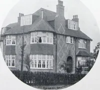 An illustration from Some small houses : illustrated with frontispiece in colour and 90 reproductions ... (1908)