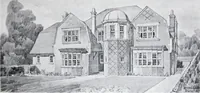 Picture 79 of 108 from Some small houses : illustrated with frontispiece in colour and 90 reproductions ... (1908), leaf 76