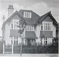 An illustration from Some small houses : illustrated with frontispiece in colour and 90 reproductions ... (1908)