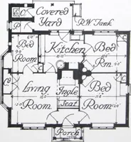 Picture 101 of 108 from Some small houses : illustrated with frontispiece in colour and 90 reproductions ... (1908), leaf 90