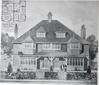 Picture 106 of 108 from Some small houses : illustrated with frontispiece in colour and 90 reproductions ... (1908), leaf 93