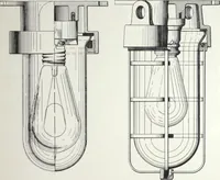 An illustration from Standard and water-tight boxes for all electrical installation purposes (1908)