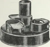 An illustration from Standard and water-tight boxes for all electrical installation purposes (1908)
