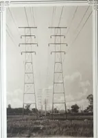 Picture 3 of 30 from Steel transmission structures and catenary bridges. (1914), leaf 7