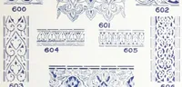 An illustration from Stencils & stencil materials / designed and printed by the Adv. Department of the Sherwin-Williams Co. (1910)