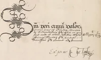 An illustration from Survey of Ralph Sadler estate (1608)