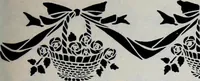 An illustration from The Alabastine Stencil Catalog (1920)