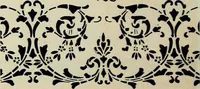 An illustration from The Alabastine Stencil Catalog (1920)