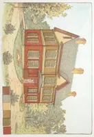 An illustration from The chemistry of paints, or, A partial description of the Harrison white lead, color and chemical works with a practical treatise on painting. (1890)