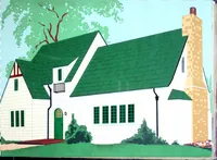 An illustration from The Home of To-Day Created by Sherwin-Williams (1930)
