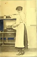 An illustration from The Household Helper and Catalogue of Florence Automatic Oil Stoves : Recipes & Practical Suggestions for the Home (1920)