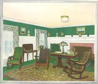 An illustration from The inviting home. (1918)