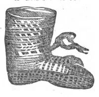 An illustration from The ladies complete guide to needle-work and embroidery. : Containing clear and practical instructions whereby any one can easily learn how to do all kinds of plain and fancy needlework, tapestry-work, Turkish work, Persian work, chenille, braid, etc. Berlin patterns, embroidery, stitches, all kinds, lace imitations, mosaic canvas, canvas work, crochet, knitting, netting, bead work, Russian crochet, edgings, laces, etc. fringes, scarfs, shawls, collars, slippers, China purses, braiding and applique, implements, varieties of silk, materials, etc., etc. : With one hundred and thirteen illustrations and diagrams, illustrative of all the various stitches in those useful and fashionable employments, showing at a glance to all how to make any one or all of the thousands of articles in all kinds of needle-work, embroideries, etc., described in this work. (1859)