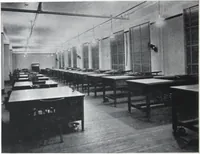 An illustration from The lighting of office buildings and drafting rooms / information compiled by A.L. Powell. (1920)