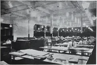 An illustration from The lighting of office buildings and drafting rooms / information compiled by A.L. Powell. (1920)