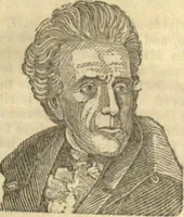An illustration from The phrenological characters and talents of Henry Clay, Daniel Webster, John Quincy Adams, Wlliam Henry Harrison, and Andrew Jackson : as given by the most distinguished phrenologists in the United States, also notes on the same, with a brief analysis of the fundamental powers of the human mind as manifested through the brain (1844)