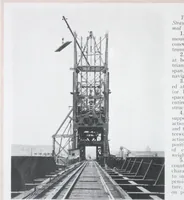 An illustration from The Strauss Bascule Bridge Company, Inc., engineers and designers of trunnion, bascule and direct lift bridges. (1920)