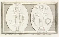 Picture 6 of 9 from Thesaurus gemmarum antiquarum astriferarum quae e compluribus dactyliothecis selectae aereis tabulis CC. insculptae observationibus inlustrantur adiectis parergis LX. Atlante Farnesiano prolegomenis. Diatribis III. Dissertationibu​s XV. et indicibus. Volumen II (1750), leaf 474