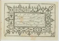 An illustration from Ghirlanda di sei vaghi fiori scielti da piu famosi giardini d'Italia : belle lettere, dotte sententie, novi merli, moderne mansioni, leggiadri lavori, usati numeri : raccolti da Pietro Paolo Tozzi (1616)