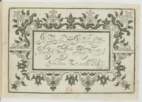 An illustration from Ghirlanda di sei vaghi fiori scielti da piu famosi giardini d'Italia : belle lettere, dotte sententie, novi merli, moderne mansioni, leggiadri lavori, usati numeri : raccolti da Pietro Paolo Tozzi (1616)