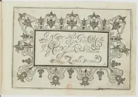 An illustration from Ghirlanda di sei vaghi fiori scielti da piu famosi giardini d'Italia : belle lettere, dotte sententie, novi merli, moderne mansioni, leggiadri lavori, usati numeri : raccolti da Pietro Paolo Tozzi (1616)