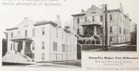 Picture 7 of 18 from Truscon stone tex, a protective coating made especially for damproofing and beautifying concrete, stucco, brick and masonry exterior walls. (1926), leaf 11