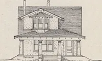 An illustration from Construction of dwelling houses and bungalows (1913)