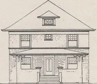 An illustration from Construction of dwelling houses and bungalows (1913)