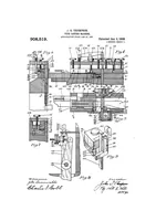 An illustration from US Patent 908.519, Type-Casting Machine (1909)