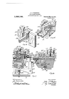 An illustration from US Patent 1,026,185, Type-Casting Machine (1912)