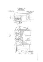 Picture 1 of 3 from US Patent 1,294,572, Machine for Casting [Fusion Stripcasting] (1919), leaf 0