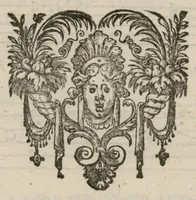 An illustration from Airs de cour avec la tablature de luth de Anthoine de Boesset, surintendant de la musique de la Chambre du Roy, & de la Reyne. Seiziesme livre. (1643)