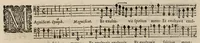 An illustration from Motets pour la chapelle du Roy, mis en musique, par Monsieur Du Mont abbé de Silly, & maistre de la musique, de ladite chapelle. Basse du grand choeur. (1686)