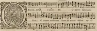An illustration from Motets pour la chapelle du Roy, mis en musique, par Monsieur Du Mont abbé de Silly, & maistre de la musique, de ladite chapelle. Basse du grand choeur. (1686)