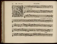 An illustration from Motets pour la chapelle du Roy, mis en musique, par Monsieur Du Mont abbé de Silly, & maistre de la musique, de ladite chapelle. Premier dessus de violon. (1686)