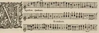 An illustration from Motets pour la chapelle du Roy, mis en musique, par Monsieur Du Mont abbé de Silly, & maistre de la musique, de ladite chapelle. Second dessus de violon. (1686)