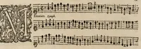 An illustration from Motets pour la chapelle du Roy, mis en musique, par Monsieur Du Mont abbé de Silly, & maistre de la musique, de ladite chapelle. Second dessus de violon. (1686)