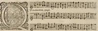 An illustration from Motets pour la chapelle du Roy, mis en musique, par Monsieur Du Mont abbé de Silly, & maistre de la musique, de ladite chapelle. Second dessus de violon. (1686)