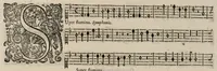 An illustration from Motets pour la chapelle du Roy, mis en musique, par Monsieur Du Mont abbé de Silly, & maistre de la musique, de ladite chapelle. Haute-contre de violon. (1686)