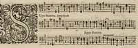 An illustration from Motets pour la chapelle du Roy, mis en musique, par Monsieur Du Mont abbé de Silly, & maistre de la musique, de ladite chapelle. Basse de violon. (1686)